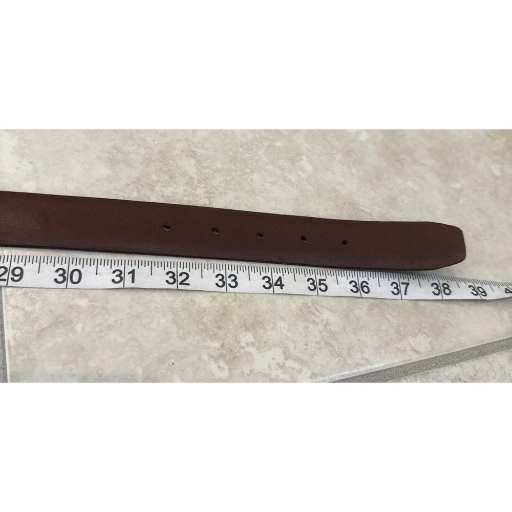VTG Pierre Cardin‎ Reversible Leather Brown Black Belt Size 34/85 Italy Carrer